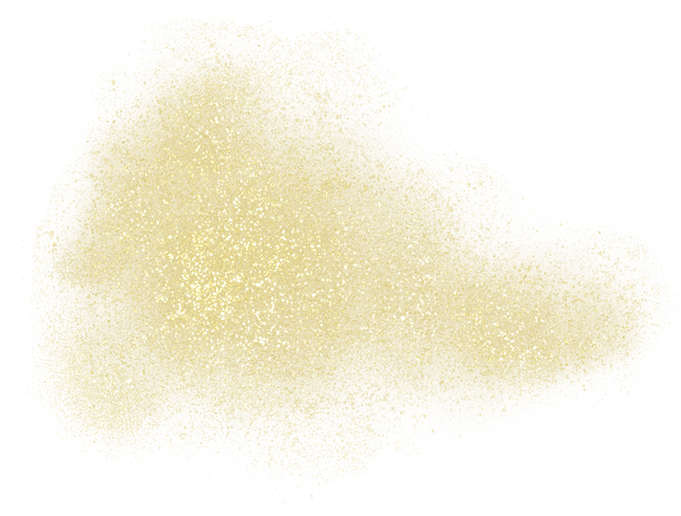Gold Glitter Splash